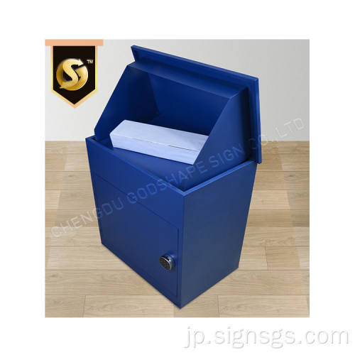 メール用のカスタムステンレス鋼小包ドロップボックス